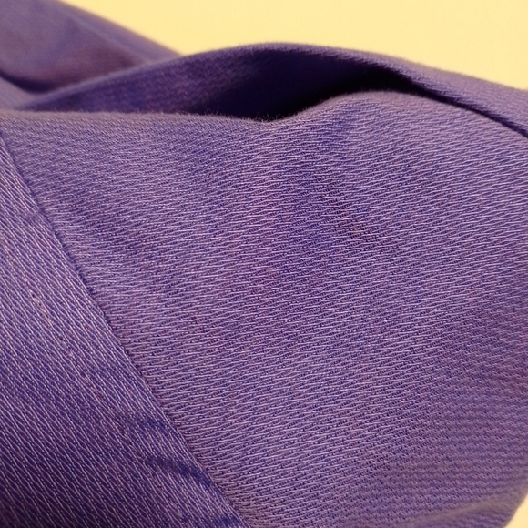 Kenneth Cole Reaction Purple Slim Fit 17 100% Cotton Button Down Shirt - Picture 6 of 6